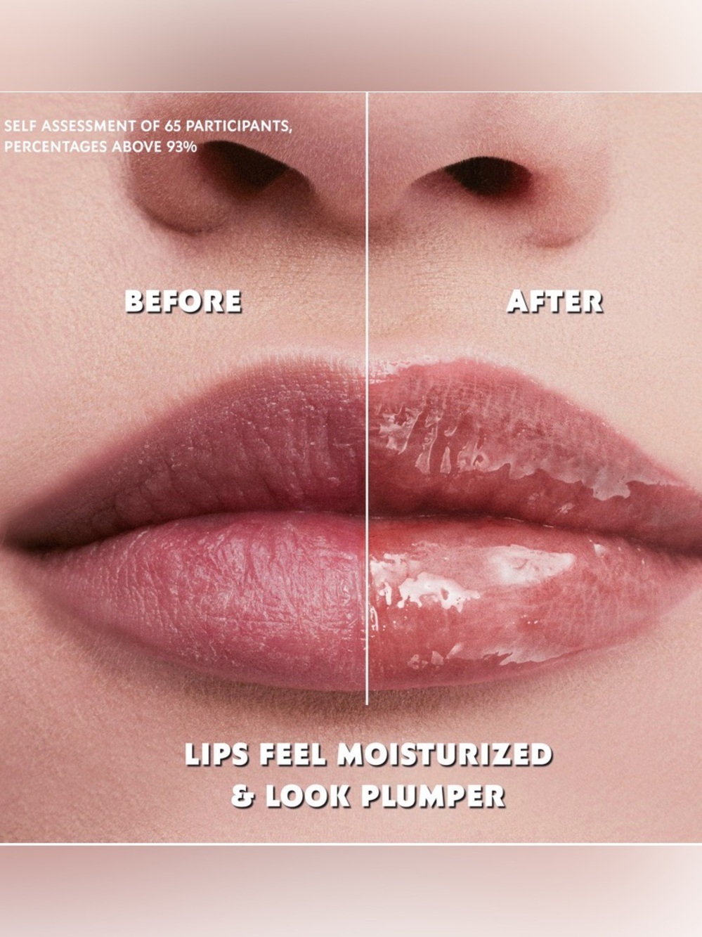 YSL Loveshine Candy Glaze Lip Gloss Stick in Showcasing Nude - Picture 7 of 12